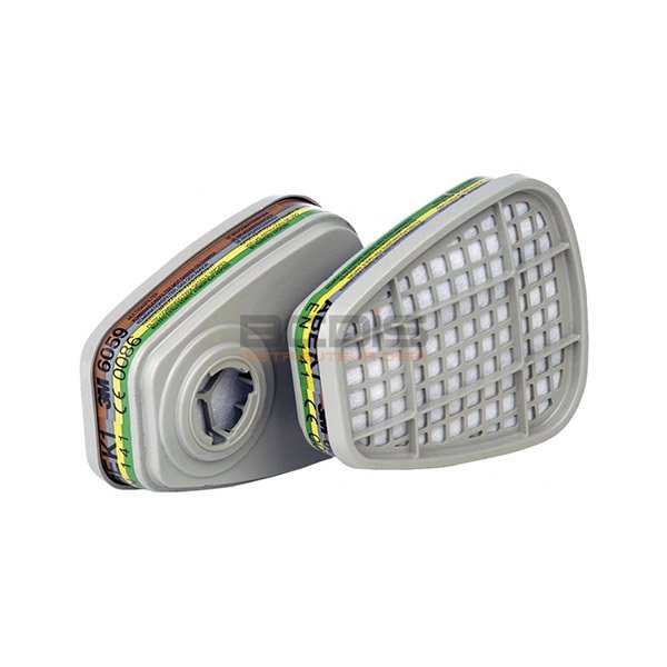 Filtre antigaz et vapeurs ABEK1 3M 6059