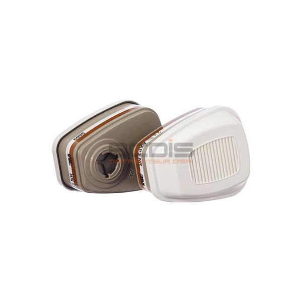 Filtres antigaz et antipoussières combinés 3M 6098