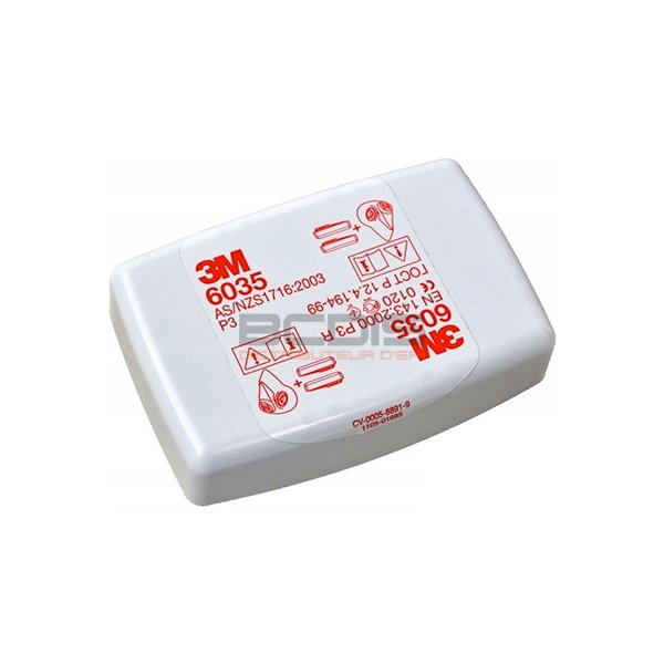 Filtre antipoussière dans un boitier 3M ™ 6035 P3 R