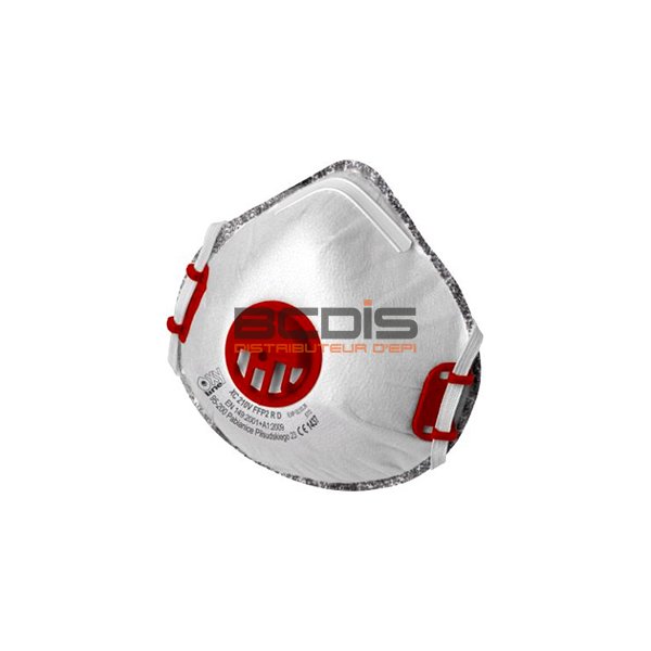 Demi-masque à filtre XC 210 V FFP2 R D avec valve