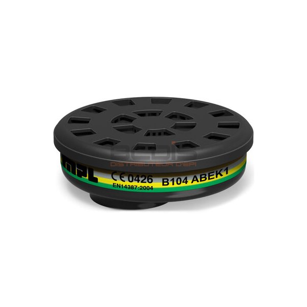 Filtre anti-gaz MPL série B104 ABEK1