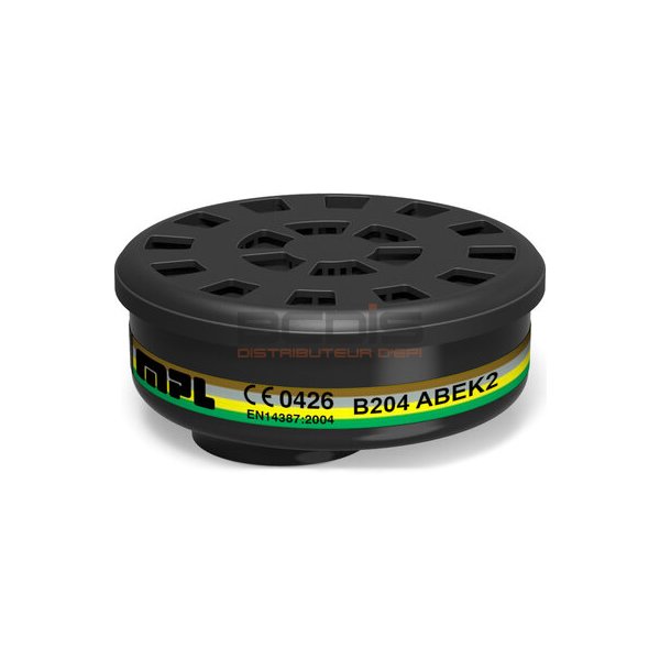 Filtre anti-gaz MPL série B204-ABEK2