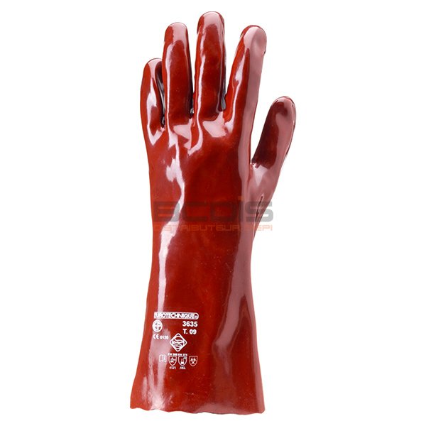 Gant PVC anti-acide EUROCHEM 3636