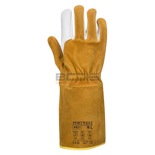 Gant soudeur TIG ultra Brun A521