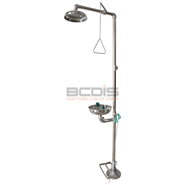 Douche de sécurité & lave yeux SS-S100
