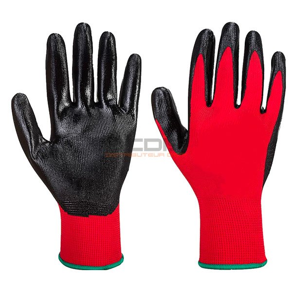 Gant nitrile de travail