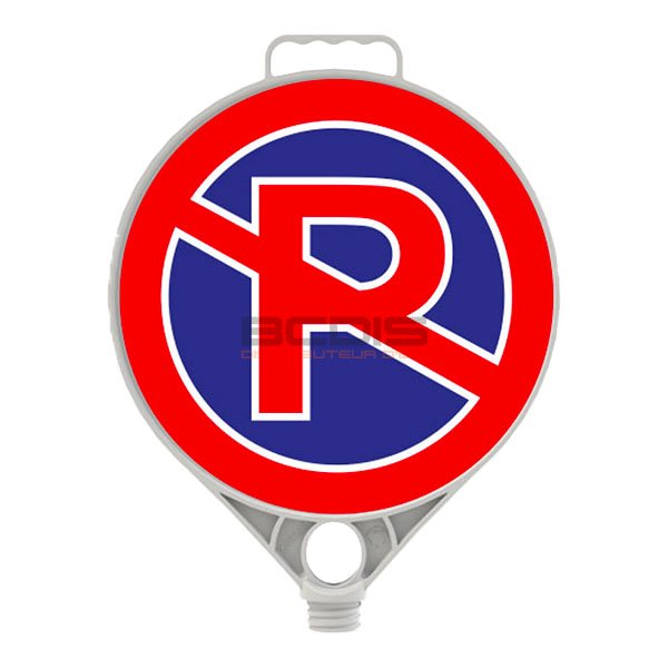 Panneau de signalisation réfléchissant stationnement interdit PPC ZT545
