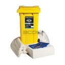 kit absorbants 120 litres pour hydrocarbures SM63
