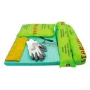 Kit de déversement de véhicule chimique 30L