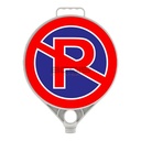 Panneau de signalisation réfléchissant stationnement interdit PPC ZT545