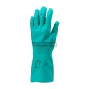 Gant nitrile vert protection chimique N5520