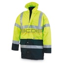Parka haute visibilité Jaune/bleu marine 320 g